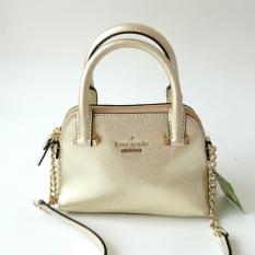 Kate Spade Cedar Street Mini Maise Crossbody (Gold)