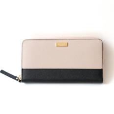 Kate Spade Neda Newbury Lane Zip Wallet (Moussfrost/Black)