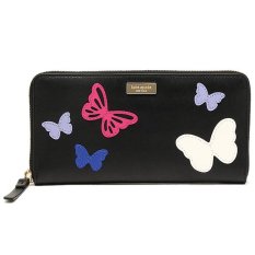 Kate Spade Neda Wallet Black Multi Dompet Wanita - Hitam