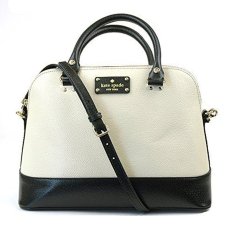 Kate Spade Small Rachelle Black White - Hitam Putih