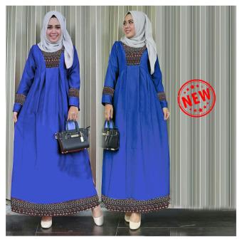 Kembar Sabina Maxi Dress Kombinasi - Benhur (Tanpa Pasmina)  