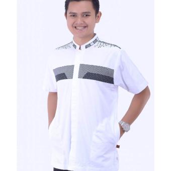 Khalifa Baju Koko Putih P01  