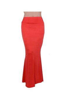 Ladies Maxi Pencil Skirt (Red)  