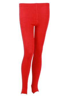LALANG Fashion Knitting Elastic Foot Tights Leggings Warm Skinny Pants Red - Intl  