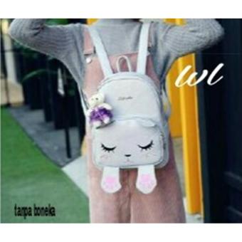 Black Source · Lestari Fashion Tas Ransel Back Pack Wanita Cat Motif 002 .