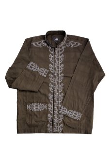 LGS Muslimin Shirt LSH.283.W1224K.094.7C L/S - Coklat  