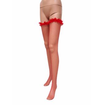 Lingerie Seksi - Leg Stocking (RPAN064) Merah  