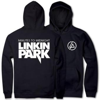 Linkin Park Hitam Zipper Hoodie  