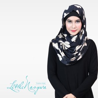 Little Nasywa - Jilbab / Hijab Simple NasywaSnood Navy  