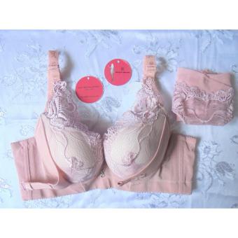 Love Secret Puring Sexy Bra Panties 1288 Pink  