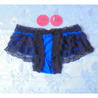 Love Secret Sexy Puring 2172-2 Blue and Lace Black  