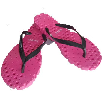 LUOFU Fashion Flip Flop Wanita (Pink)  