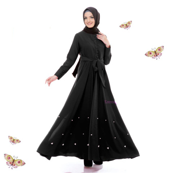 Madeena Dress Cantik Tiara Black  