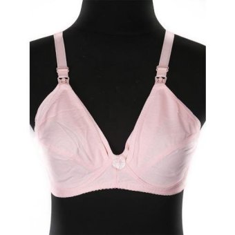 Mama Hamil 2 Pcs Bra Menyusui Sorex Tanpa Kawat - Peach - Size 36  