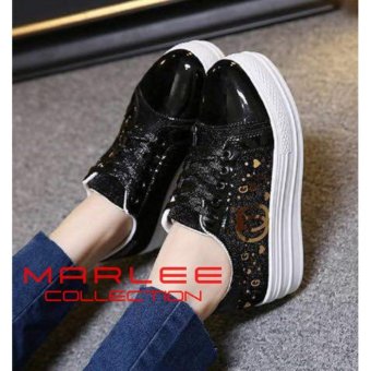 Marlee HT-10 Sneakers Shoes - Hitam  