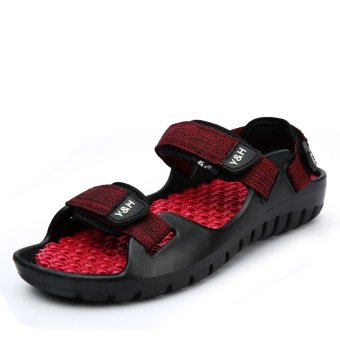 Men's beach sandals lightweight summer shoes lq422-ok-38  