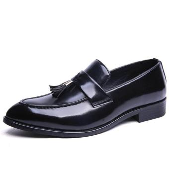 Men's Casual Leather Shoes Fashion Designed England Style Soft and Comfortable High Quality Leather Shoes - intl  