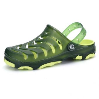 Men's Casual Sandals Shoes-Green  