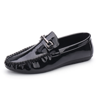 Men's Casual Shoes Men Shoes Fashion Lace-Up Boots (Black) - intl  