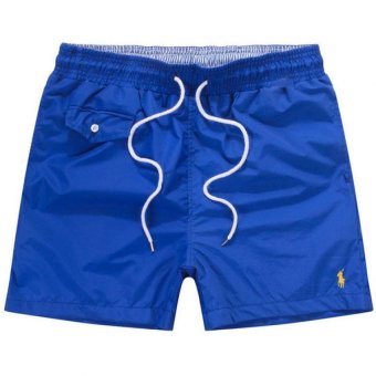 'Men''s Quick-drying Beach Pants Men''s Casual Pants Surf Shorts-Blue - Intl'  