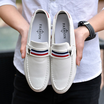Men's Shoes 2016 Autumn Trend Of Man's Shoes Fashion Casual Shoes (White) - intl  