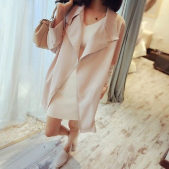 Miyuki Miyabe Blazer Fashion Wanita - Baju Kerja - pink  