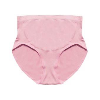 MOOIMOM Seamless High Waist Prop Belly Maternity Briefs Celana Dalam Ibu Hamil - Pink  