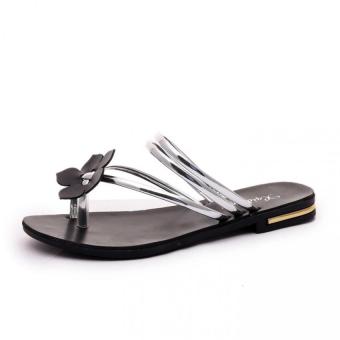 Ms. Fashion Flat Shoes Sandals-Silver - Intl  