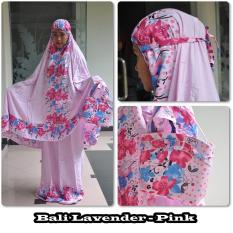 Mukena Bali Premium Lavender Elegan - Pink
