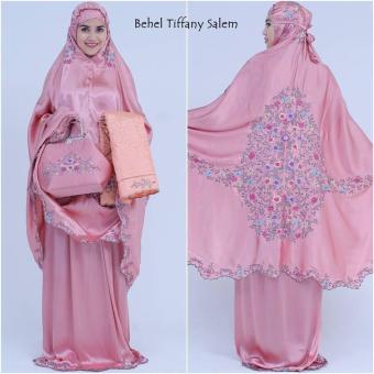 Mukena Bordir Behel Tiffany Cantiq Terbaru 2017 - Salem  