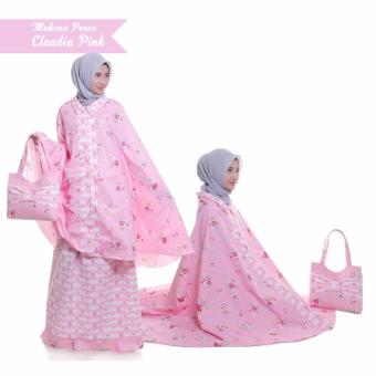 Mukena Ponco Claudia Pink  