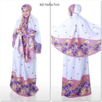 Mukena Rayon Bali Nafisa Pink  