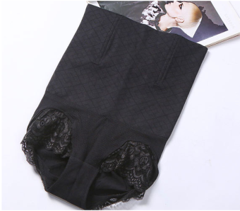 Munafie Lace Long Slim Pant dan Kawat Peyangga (Hitam)  