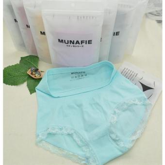 Munafie Slimming Pant Celana Korset Grand A Mode In Jepang - Warna Biru All Size  