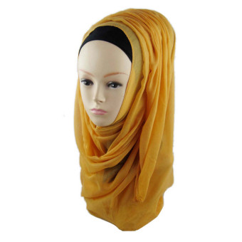 Muslim Islamic Hijab Voile Shawls Plain Scarf MSL001-11# (Intl)  