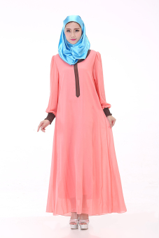 Muslim Women's Dress (Pink) - Intl  