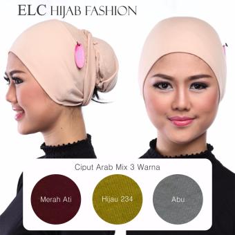Mysha Hijab - Ciput Arab - Mix 12 by ELC (Get 3 Pcs)  