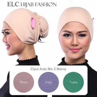 Mysha Hijab - Ciput Arab - Mix 8 by ELC (Get 3 Pcs)  