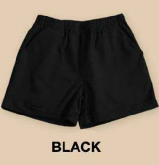 New 2017 summer candy color women shorts casual style ladies shorts hot sale plus size cotton female shorts L(Black) - intl  