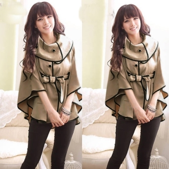 New Korean Women's Golilla Cloak Cape Bat-wing Coat Tops - intl  