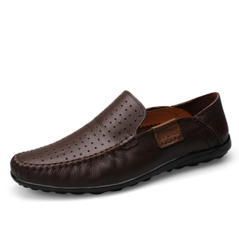 New style men's Slip-Ons & Loafers (Dark brown) - Intl  