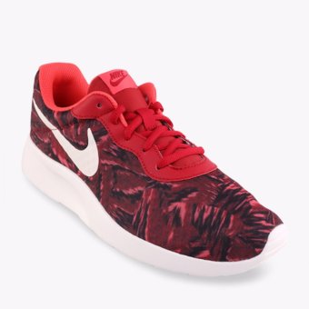 Nike Tanjun Print - Sepatu Wanita - Merah  