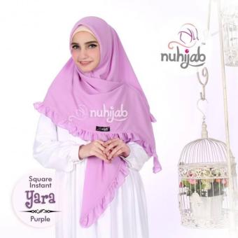 NUHIJAB - SQUARE INSTAN YARA - PURPLE  