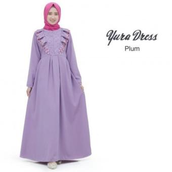 Nuranitex Yura Dress Exclusive - Plum  