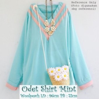 Odet Shirt Warna Mint  