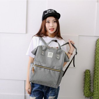 oem backpack tas ransel wanita kanvas import fashion harajuku style gray lazada indonesia oem backpack tas ransel wanita kanvas import fashion harajuku style gray lazada indonesia