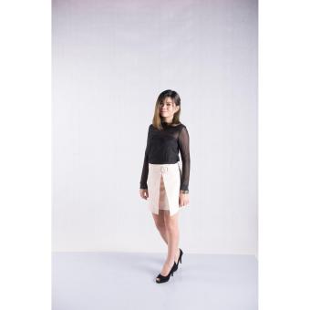 OEN WR 0002 Woman Skirt Outfit Cream  