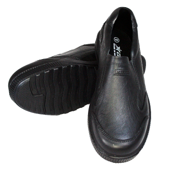 OFASHION Sepatu Pantofel Pria RE-AB-525 - Hitam - 39  