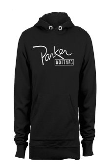 Ogah Drop Hoodie Parker Guitar Pria - Hitam  