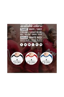 Ordinal Manchester United Edition 03 Raglan - Putih-Merah  